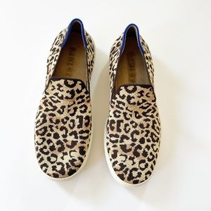 Rothy’s leopard print sneakers